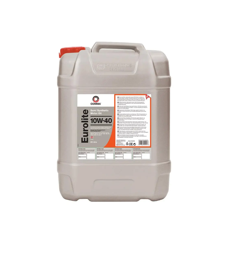 Масло моторное Comma EUROLITE 10W-40 20 л.