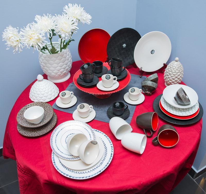 Набір тарілок для супу Bastide Cotton з кераміки 19 см/6 шт. Коричневий (269018) - фото 6