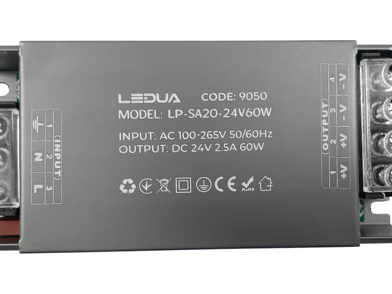 Блок питания LEDUA 60W IP20 24V (LP-SA20-24V60W) - фото 6 Блок питания LEDUA 60W IP20 24V (LP-SA20-24V60W) - фото 6