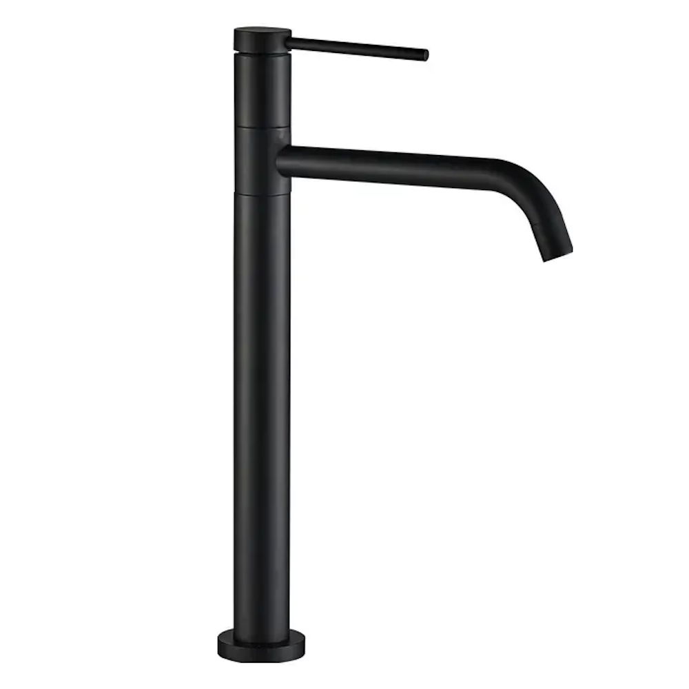 Смеситель для раковины VBI Velaro высокий Черный (VBI-050301BL)