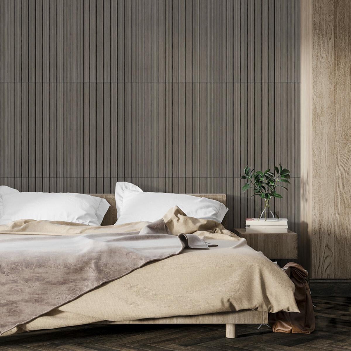 Покрытие виниловое самоклеющееся 3D-рейки 600х600х2,8 мм (SW-00003245) Покрытие виниловое самоклеющееся 3D-рейки 600х600х2,8 мм (SW-00003245)