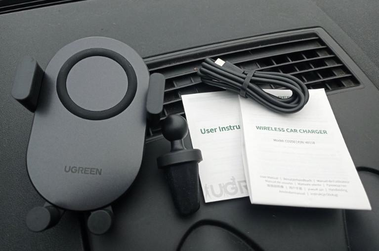 Держатель для телефона UGREEN CD256 Wireless Car Charger с беспроводной зарядкой (1860859246) - фото 9 Держатель для телефона UGREEN CD256 Wireless Car Charger с беспроводной зарядкой (1860859246) - фото 9