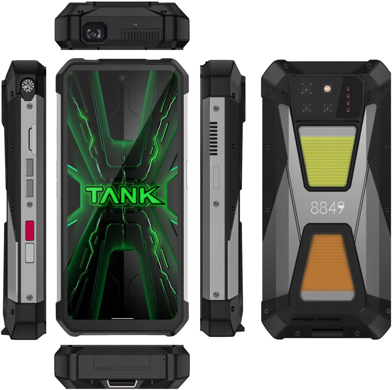 Смартфон Unihertz TANK 3S 12/256 Гб Night Vision Global Black - фото 4 Смартфон Unihertz TANK 3S 12/256 Гб Night Vision Global Black - фото 4