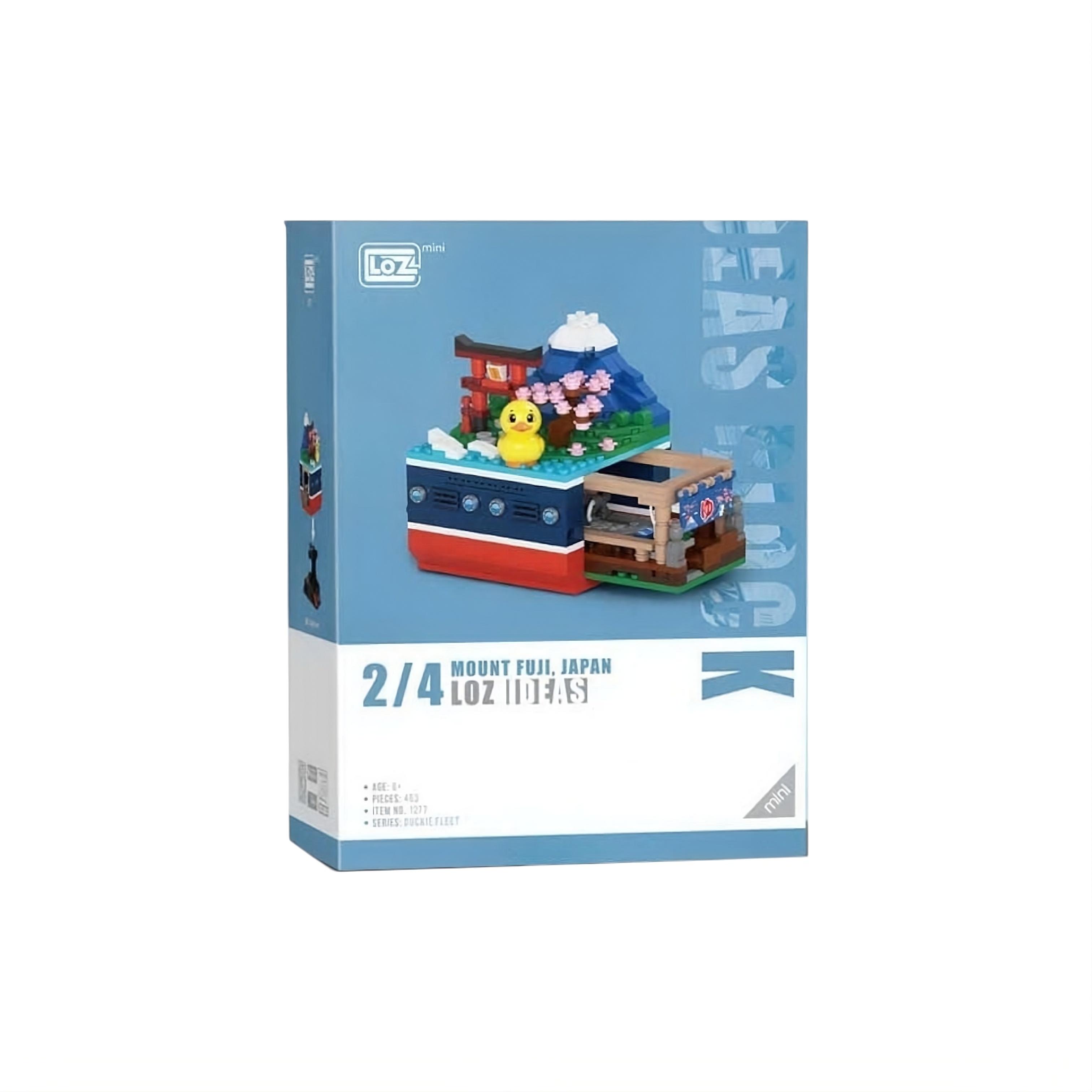 Конструктор 1277 "Диорама Mount Fuji Japan" 463 деталей