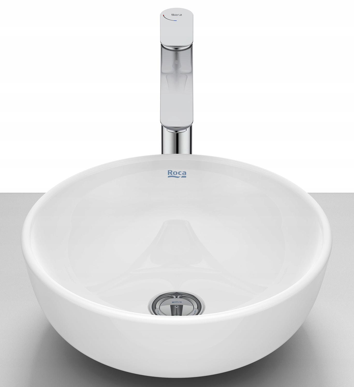 Умывальник накладной ROCA Optica A327C12000 350x350x130 мм Белый (224238) - фото 2