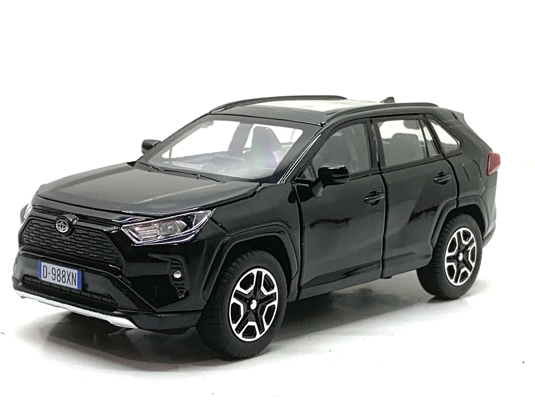 ᐉ Машина TK Union Group Toyota RAV4 инерционная открываются двери/багажник  Черный (40962) • Купить в Киеве, Украине • Лучшая цена в Эпицентр