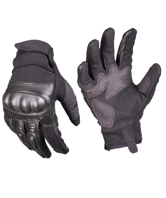 Перчатки Mil-Tec Gloves Gen.II Leder XL Черный - фото 1