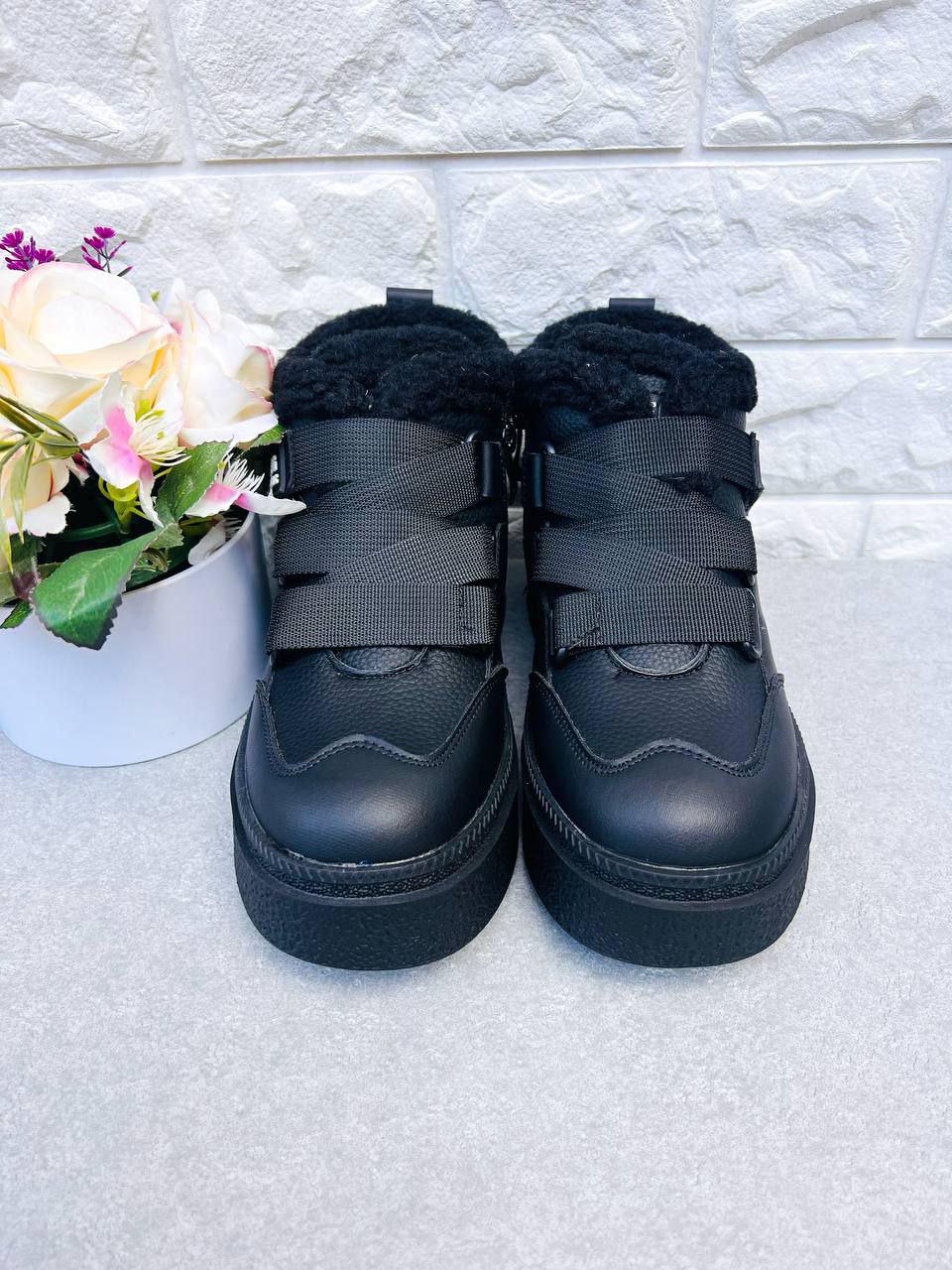 Ботинки-хайтопы зимние унисекс TOM.M 1934 р. 34 22,4 см (1934-2) - фото 4 Ботинки-хайтопы зимние унисекс TOM.M 1934 р. 34 22,4 см (1934-2) - фото 4