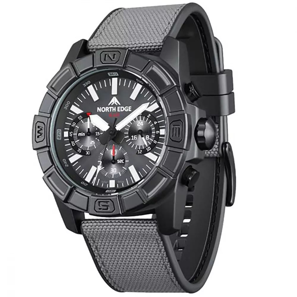 Наручний годинник механічний North Edge Blaze Чорний (27556767)