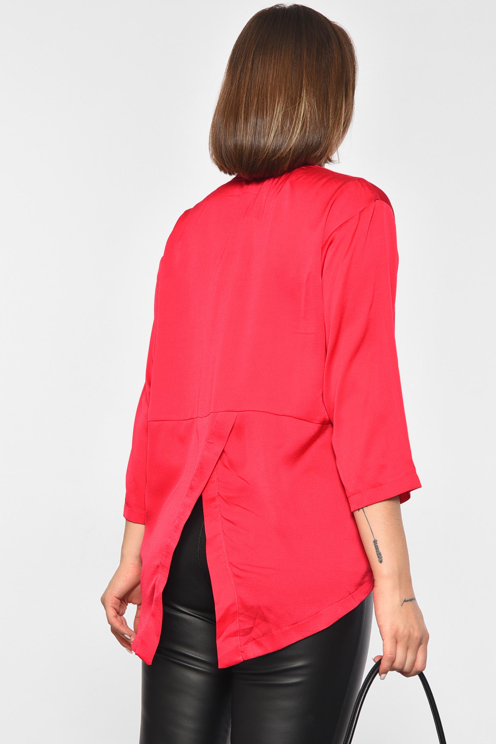 Блуза женская р. 46 Розовый (187860) - фото 3 Блуза женская р. 46 Розовый (187860) - фото 3