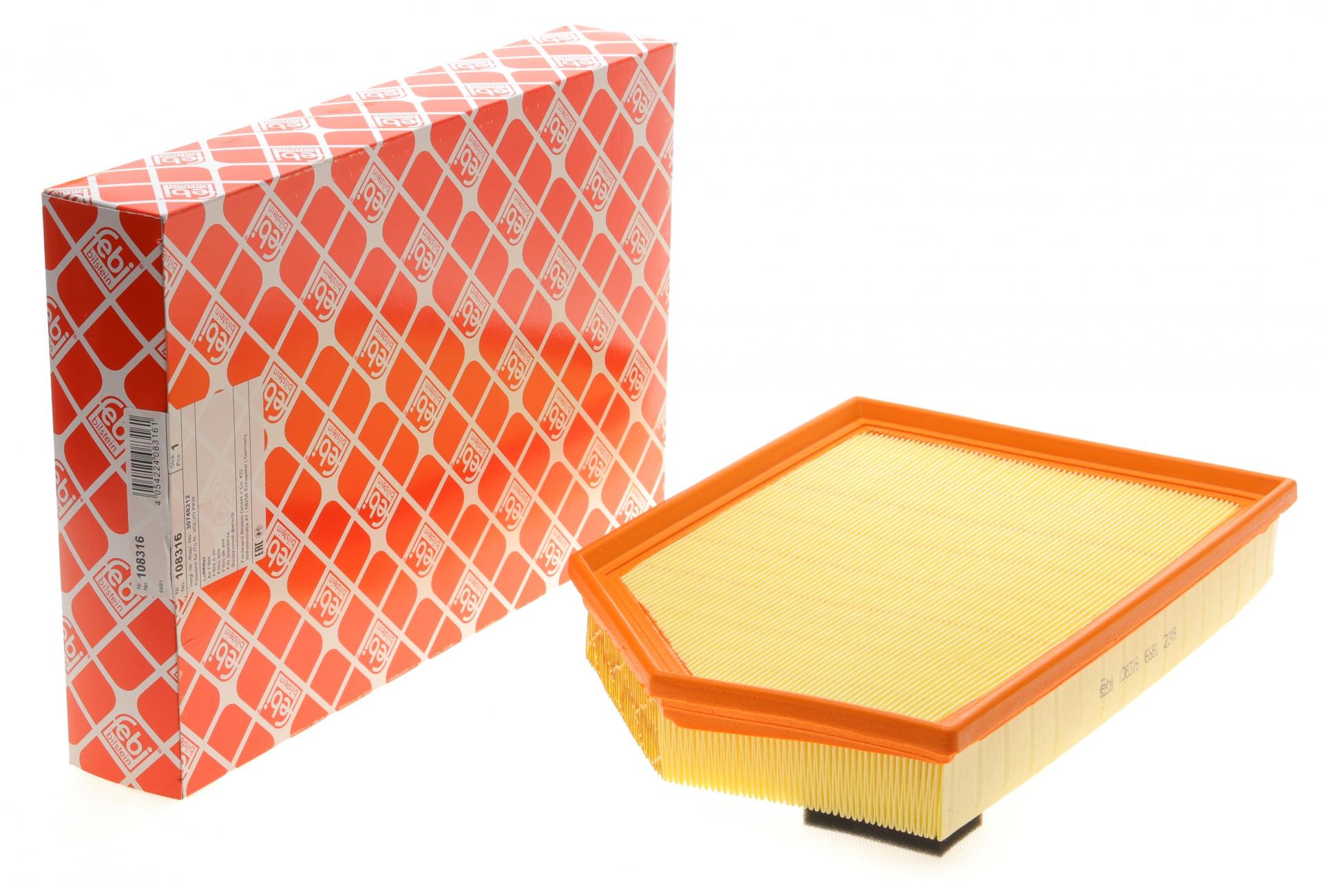 Фильтр воздушный FEBI BILSTEIN для Volvo V60/V70/S80/S60/XC60/XC70 06- (108316)