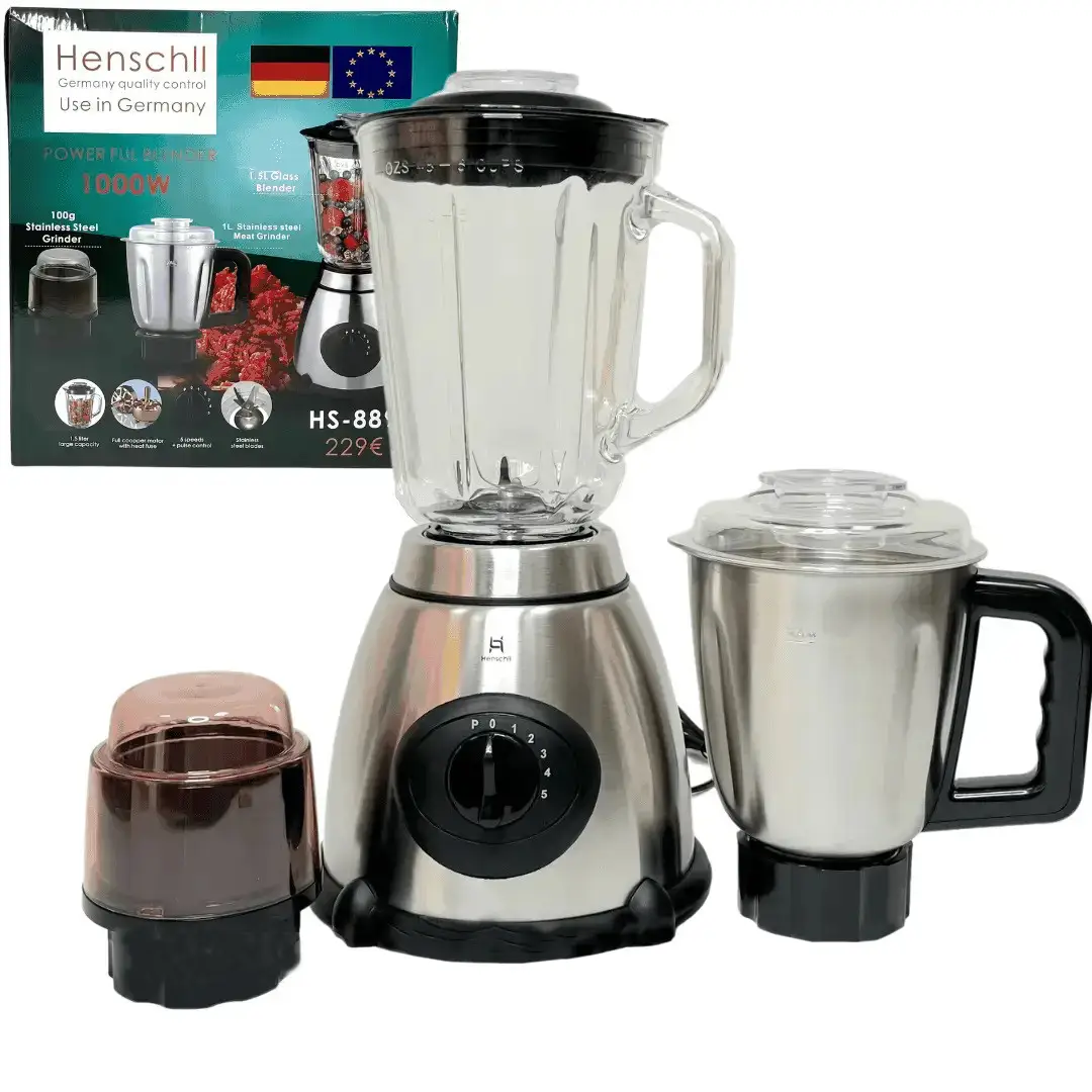 Блендер Henschll HS-8890-D1 1000 Вт Серебристый (13779531)