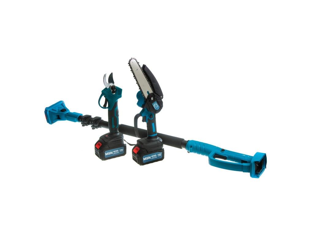 Набор пила/секатор/телескопическая штанга 128V 2,5 м (26621583)