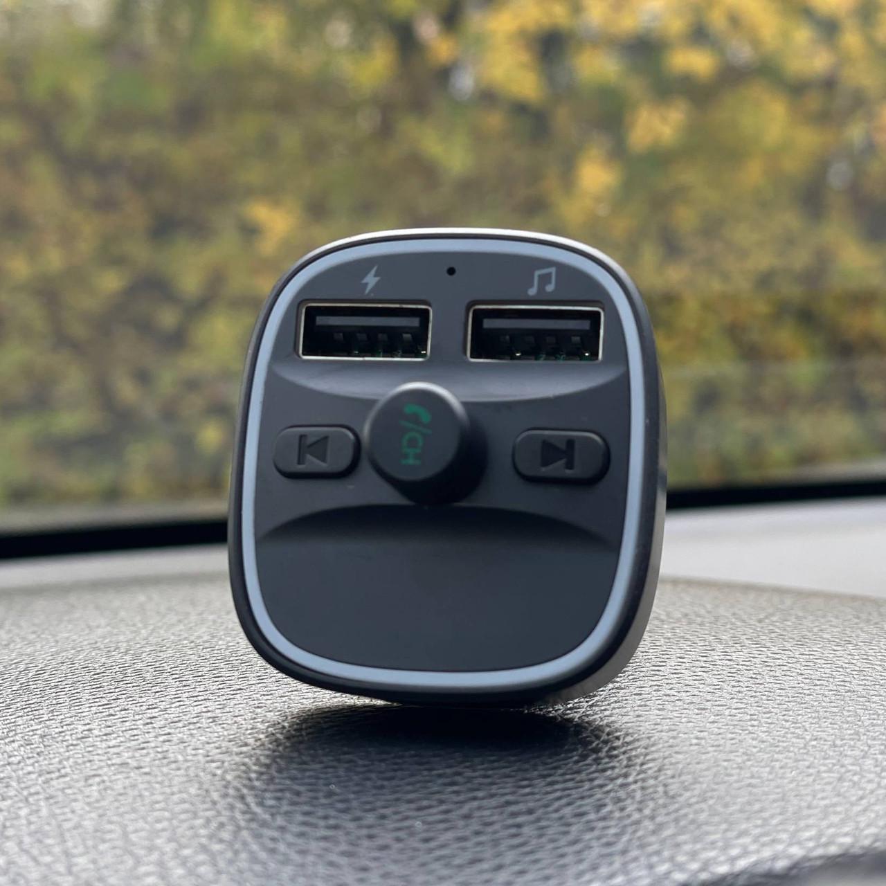 Модулятор для автомобиля с bluetooth 3в1 - фото 5