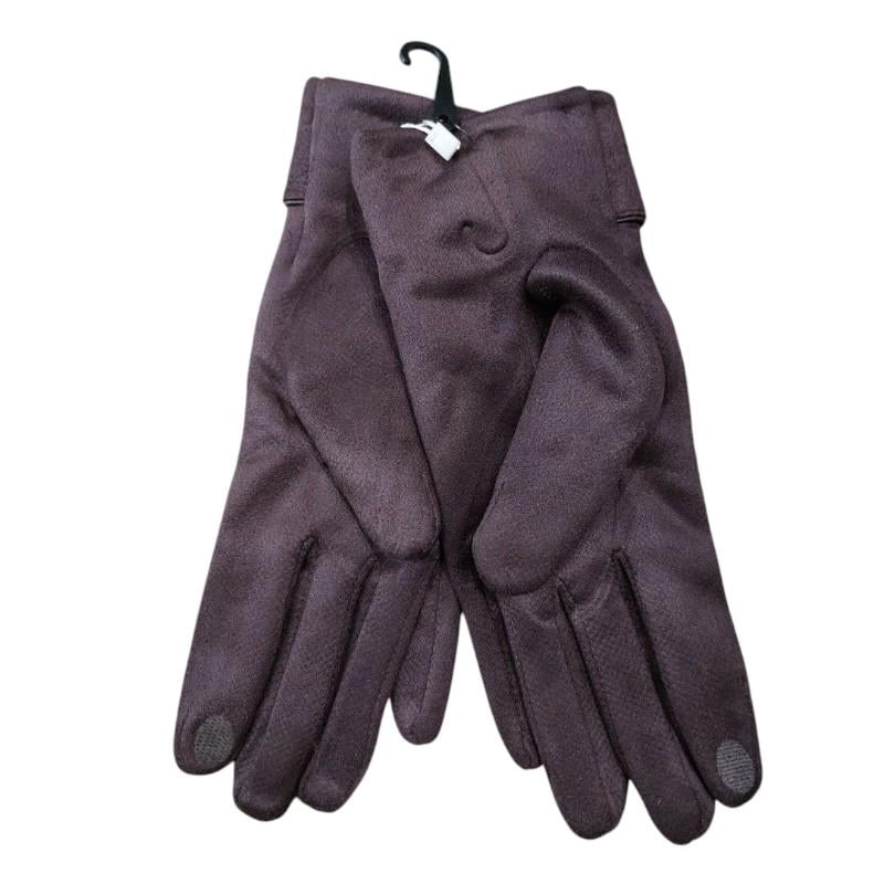 Рукавички сенсорні жіночі One size Коричневий (565679) - фото 2 Рукавички сенсорні жіночі One size Коричневий (565679) - фото 2