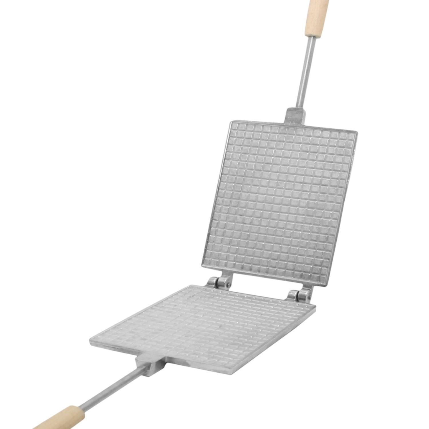 Вафельниця прямокутна алюмінева для вафельних трубочок (20061) - фото 8