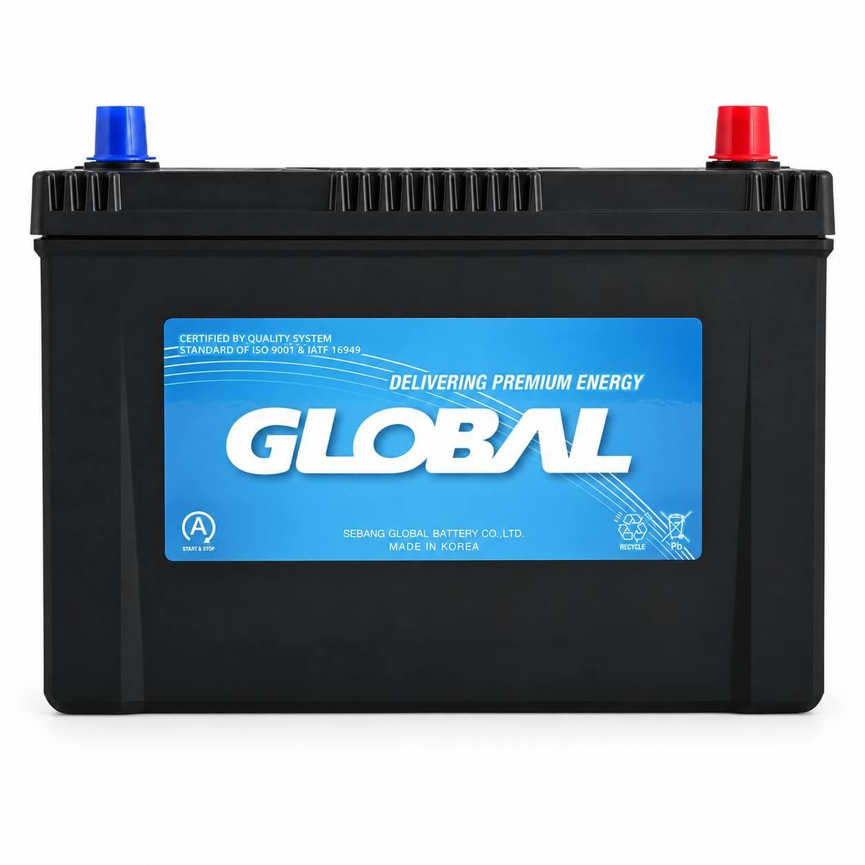 Акумулятор автомобільний Global Asia EFB 95 Ah 890A R+ 12V (3186673634)