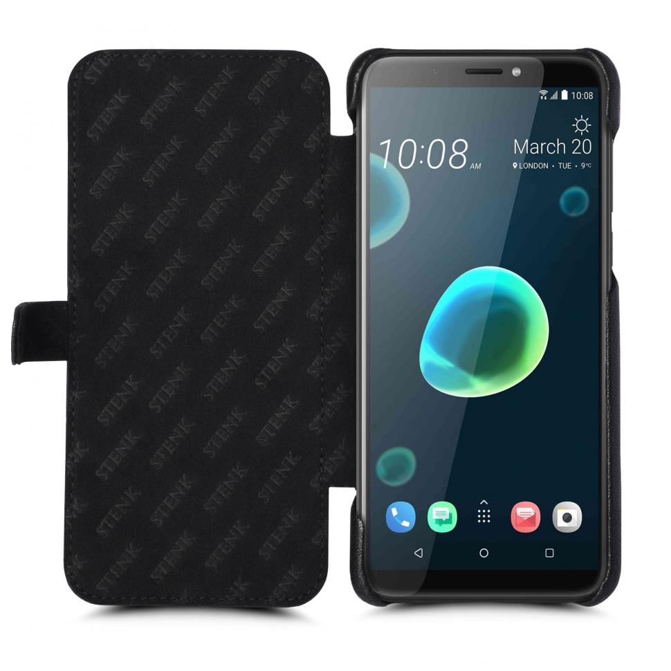 Чехол книжка Stenk Premium для HTC Desire 12 Plus Черный (64275)