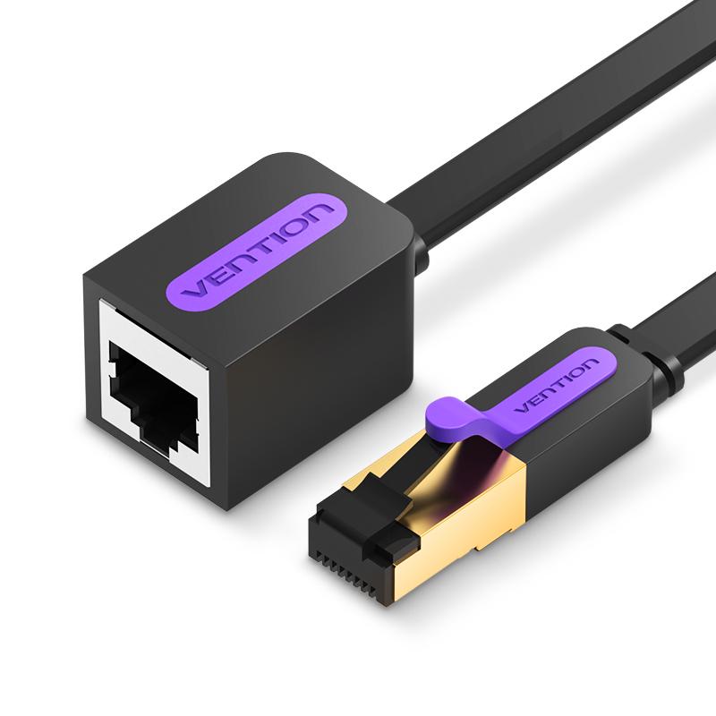 Патч-корд Vention ICBB 0,5м Cat.7 RJ-45 10 Гбит/с 600 МГц вилка на гнездо Черный (ICBBD) Патч-корд Vention ICBB 0,5м Cat.7 RJ-45 10 Гбит/с 600 МГц вилка на гнездо Черный (ICBBD)
