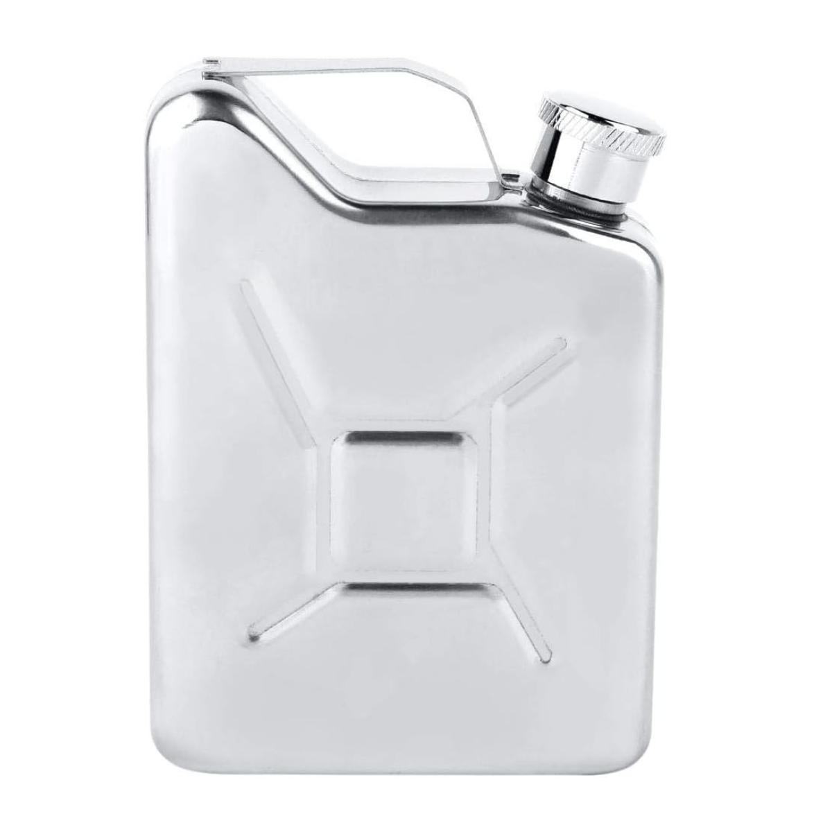 Фляга-каністра FlaskBeit 150 мл Сріблястий (2732)