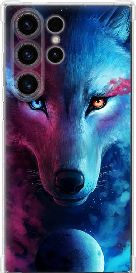 Чехол на Samsung Galaxy S24 Ultra Арт-волк (3999sp-3389-42517)