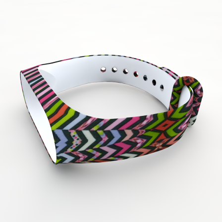 Ремешок для фитнес браслета Xiaomi Mi Smart Band 5 Uzor