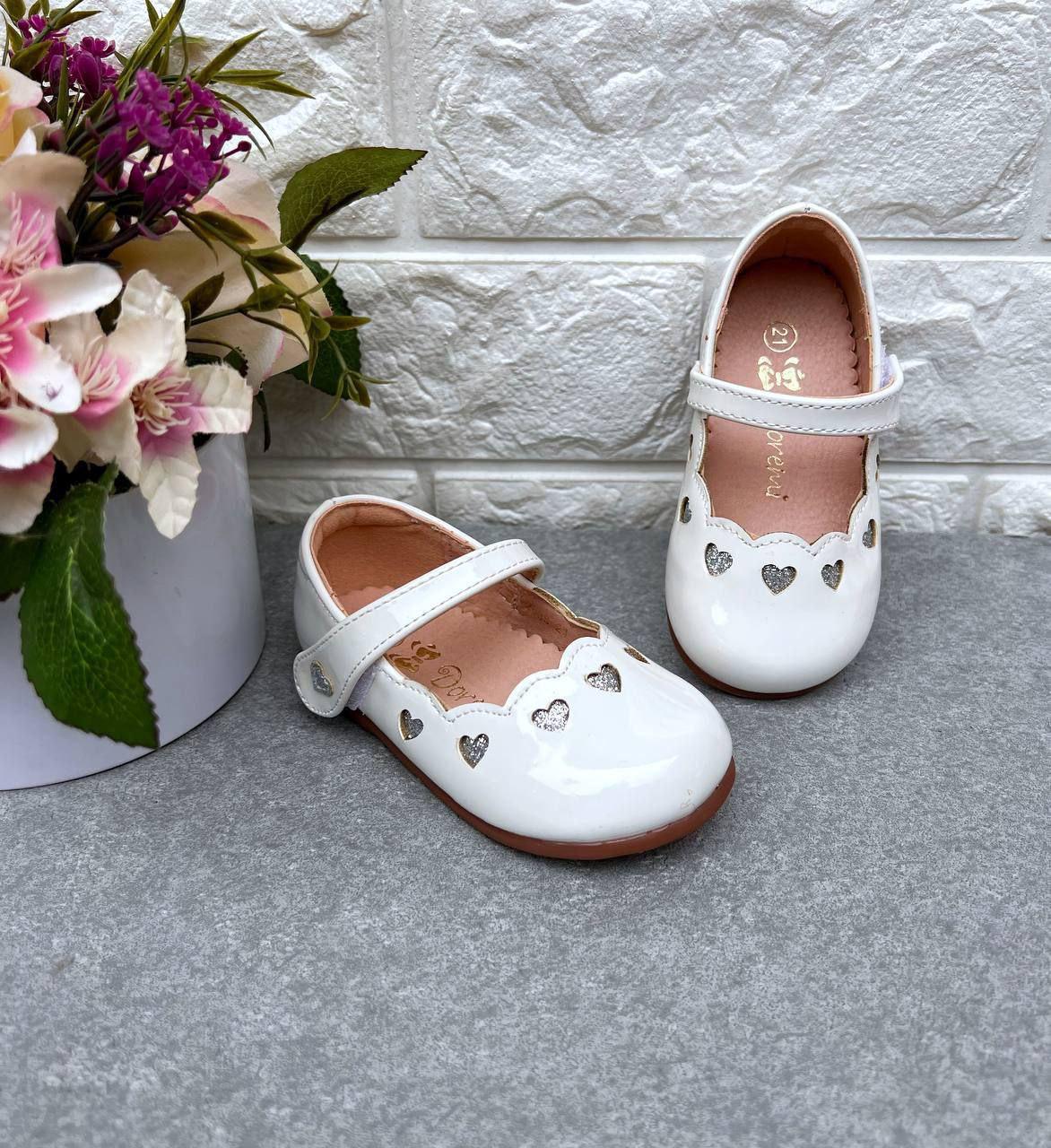 Туфлі для дівчинки Doremi 1364 р. 22 13,7 см Білий (1364)