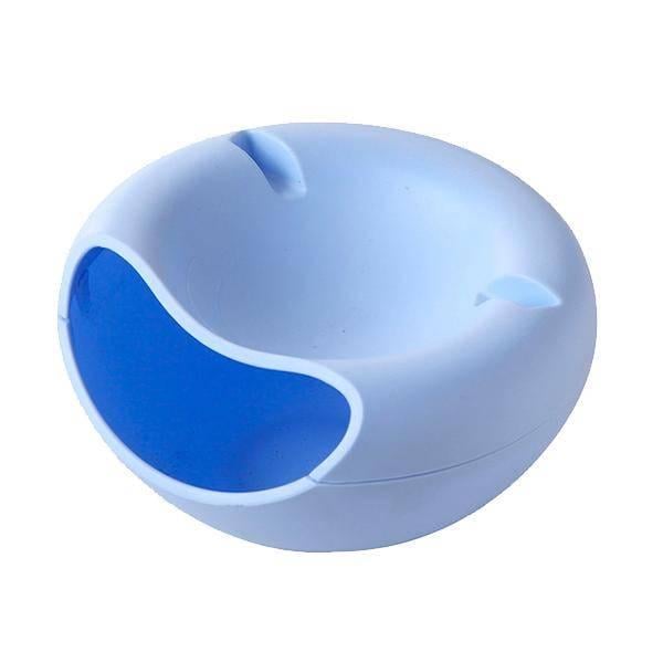 Миска-подставка для телефона и разнообразных снеков Голубой (1195487908)