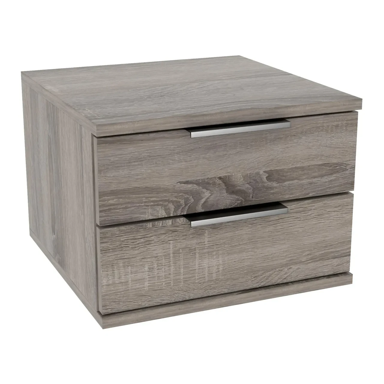 Тумба навесная прикроватная Kontinent Kristal 40х40х29 см Дуб Сонома Трюфель (79636924) - фото 1 Тумба навесная прикроватная Kontinent Kristal 40х40х29 см Дуб Сонома Трюфель (79636924) - фото 1