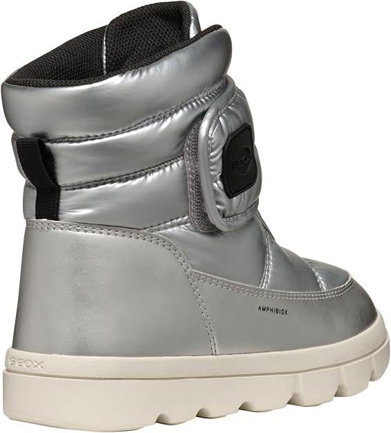 Ботинки зимние Geox Willaboom Amphibiox на липучке р. 36 Silver (27571927) - фото 6