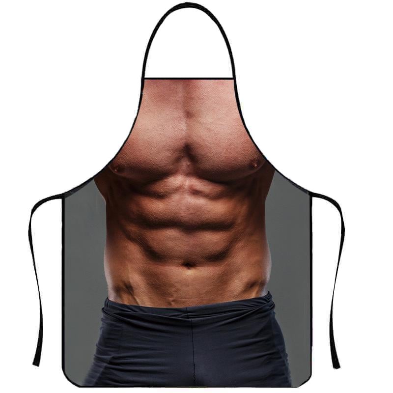 Фартук прикольный мужчина с голым торсом 80x60 см Разноцветный (50243)