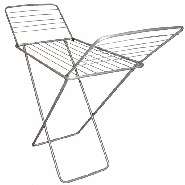 Сушилка напольная для одежды Eurogold Stabilo 0503SE складная металлическая до 15 кг Серый (147-46-30008) Сушилка напольная для одежды Eurogold Stabilo 0503SE складная металлическая до 15 кг Серый (147-46-30008)