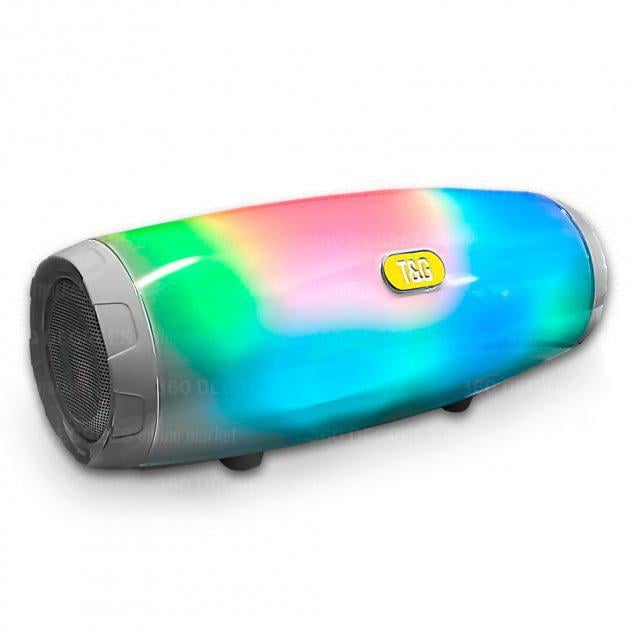 Колонка TG LED 165 - 10W 1200 mAh Серый (12479186) Колонка TG LED 165 - 10W 1200 mAh Серый (12479186)