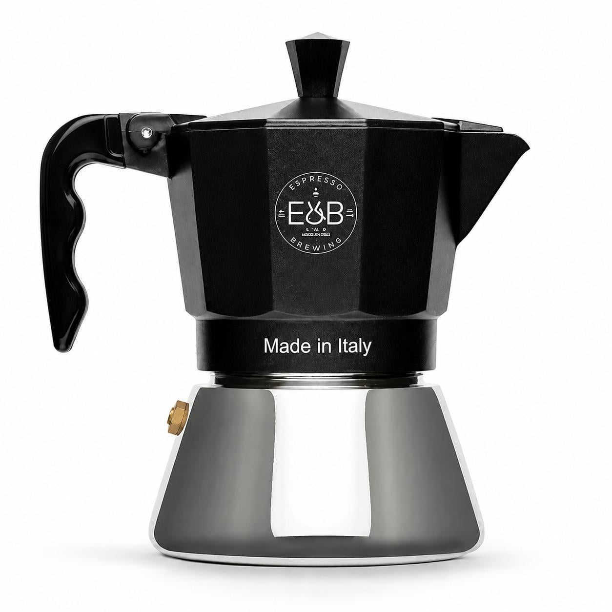 Гейзерная кофеварка ESPRESSO & BREWING LAB Induction Moka Pot 3 чашки 150 мл (IB-300)