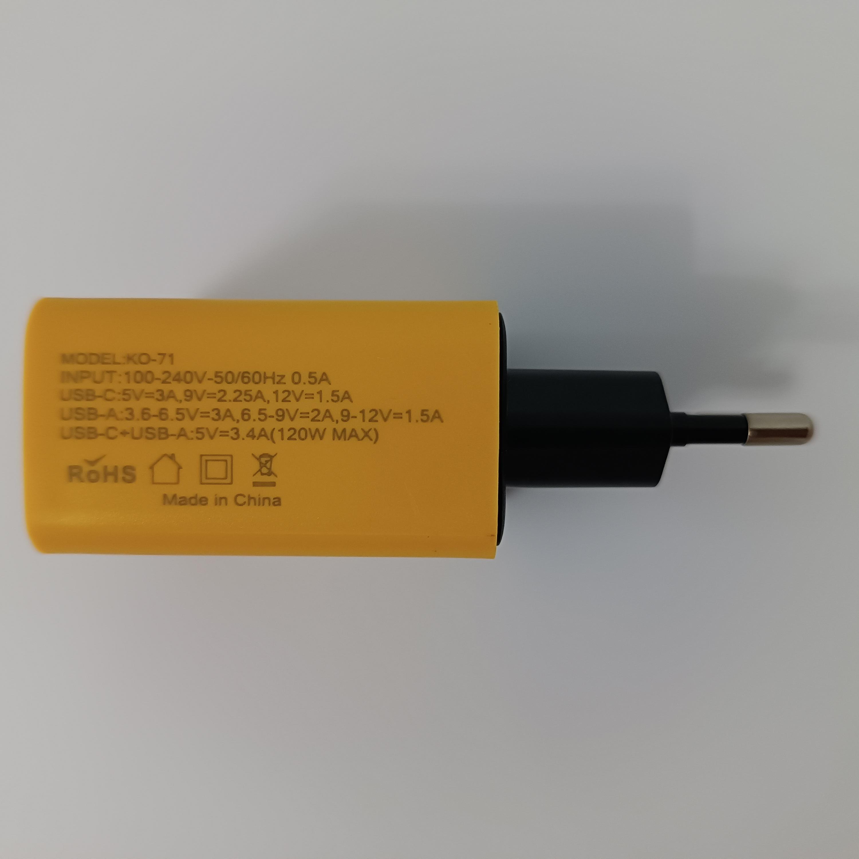 Зарядное устройство для телефонов 2xUSB 2xType-C 5V/2A 10W (00047) - фото 5