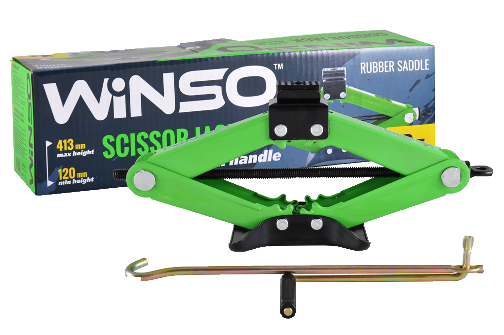 Домкрат ромбовый WINSO 2,0 т 120-413 мм (122100)