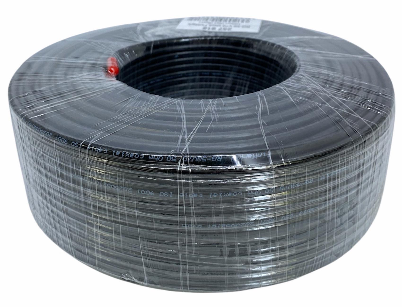 Кабель Finmark мідний 50 Ом антенний для модемів та роутерів RG 58 TC 90 CU 100 м - фото 5