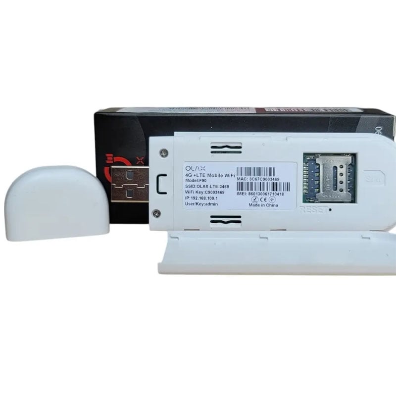 Модем OLAX F90 4G LTE Wi-Fi White (26202553) - фото 8 Модем OLAX F90 4G LTE Wi-Fi White (26202553) - фото 8