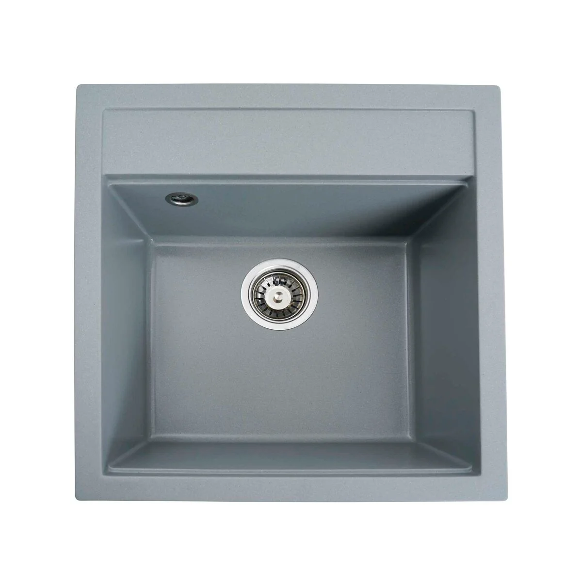 Мойка для кухни гранитная Platinum 5149 Fiesta Серый металлик матовый (SP000026580)