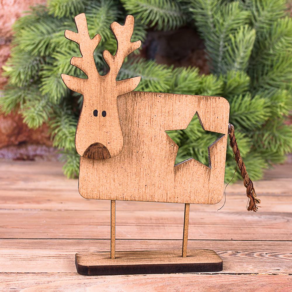 Статуэтка лось квадратный с хвостиком (4296)