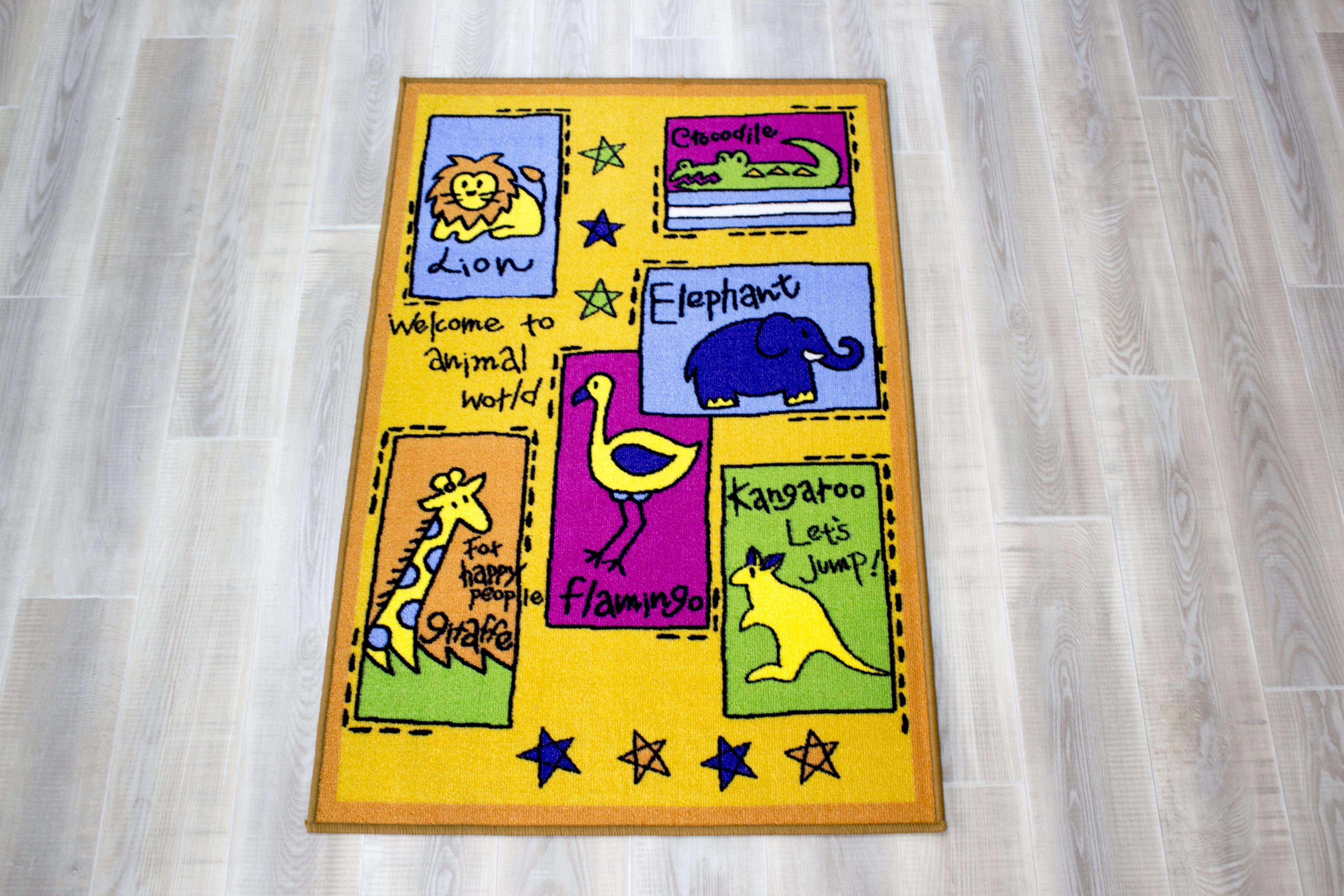 Коврик детский Африка 50x80 см - фото 3 Коврик детский Африка 50x80 см - фото 3