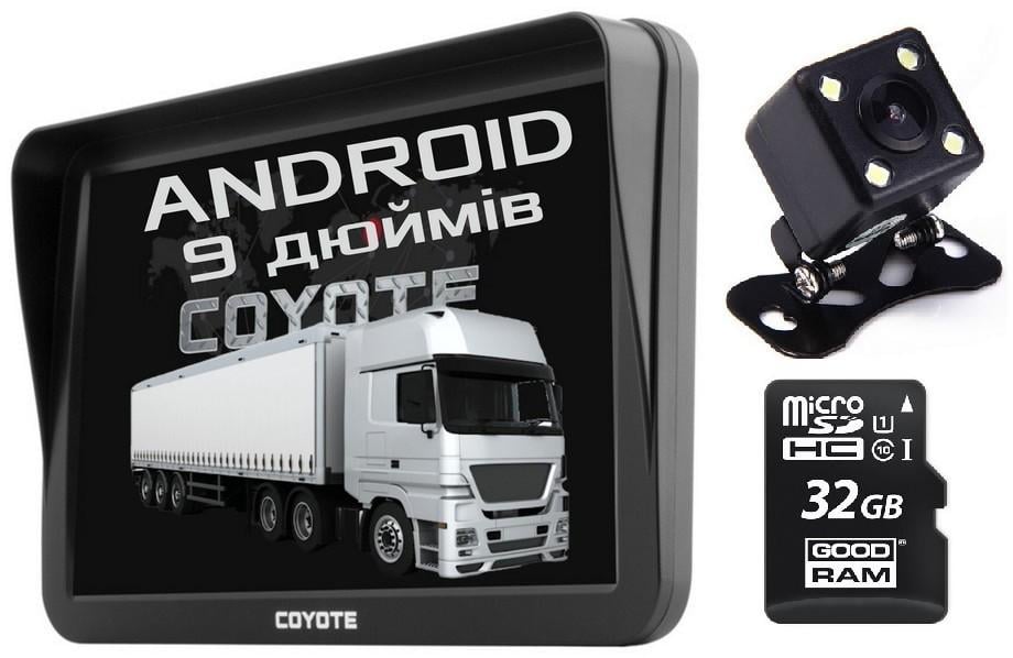 GPS навигатор Coyote 1050 Master PRO Ram 1 Gb ROM 16 Gb на Android для грузовиков с камерой заднего вида и MicroSD 32 Gb - фото 4