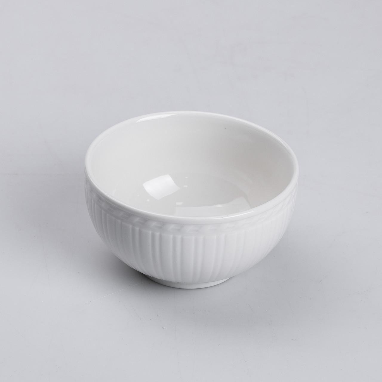 Столовий сервіз керамічний на 6 персон 39 предметів Білий - фото 4