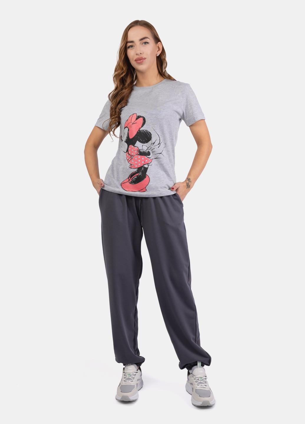 Спортивные штаны женские Fashion 103633 M Антрацит