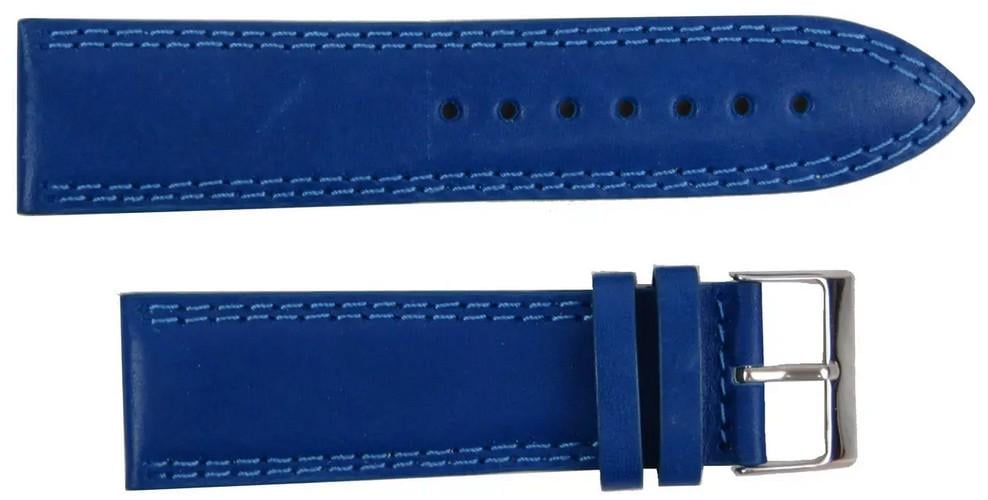 Ремешок для часов кожаный Mykhail Ikhtyar 24 мм Синий (super571_S24-308S blue) Ремешок для часов кожаный Mykhail Ikhtyar 24 мм Синий (super571_S24-308S blue)