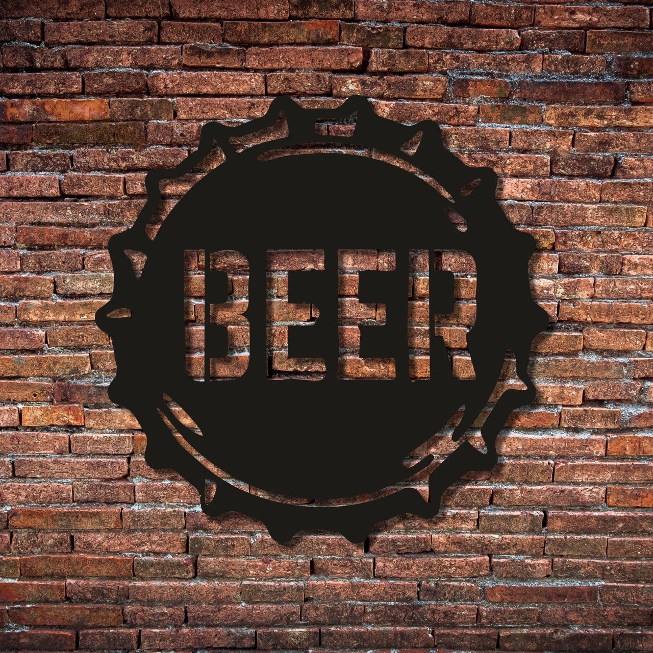 Декор настенный "Beer" деревянный