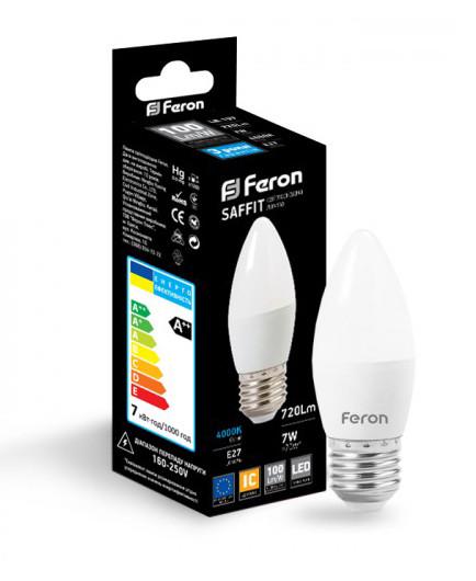 Лампа cвітлодіодна Feron LB-197 14LED E27 7W 4000K (25808) - фото 2