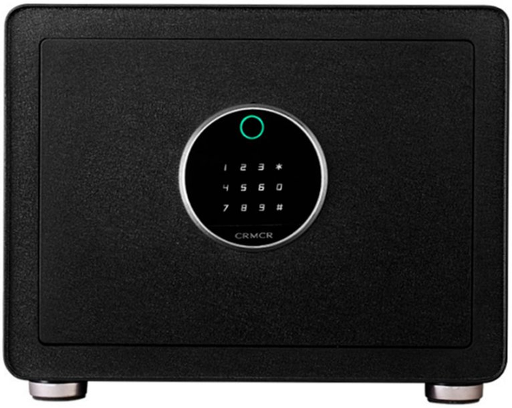 Сейф умный электронный CRMCR BGX-X1-30MP со сканером отпечатка пальца Black