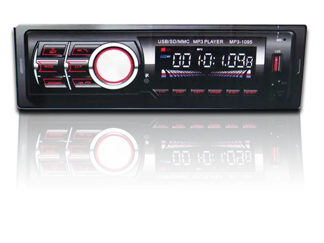 Автомагнитола 1095BT USB Bluetooth RGB SD/AUX/FM