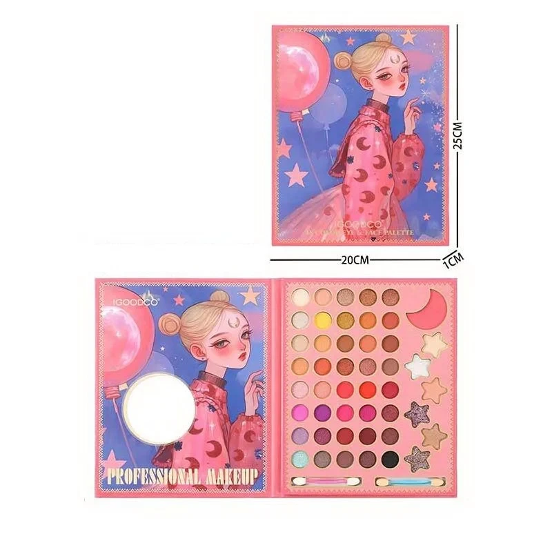 Косметика LK 5173 96 40 цветов теней/хайлайтеры/румяна/в пленке - фото 4 Косметика LK 5173 96 40 цветов теней/хайлайтеры/румяна/в пленке - фото 4